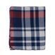 ARDESTO Плед Ardesto Fleece 130x160см, 100% поліестер, клітинка, синьо-бордовий