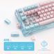 GravaStar Клавіатура механічна GravaStar Mercury K1 Lite 80keys, GravaStar x BSUN Grey, BT/WL/USB, Lumen Rose 3 - магазин Coolbaba Toys