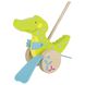 Іграшка-штовхач goki Крокодил 1 - магазин Coolbaba Toys