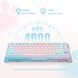 GravaStar Клавіатура механічна GravaStar Mercury K1 Lite 80keys, GravaStar x BSUN Grey, BT/WL/USB, Lumen Rose 2 - магазин Coolbaba Toys