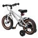 Miqilong Дитячий велосипед ST 12" сріблий 3 - магазин Coolbaba Toys