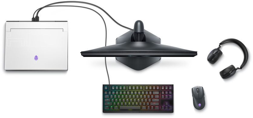 Dell Клавіатура Dell Alienware Tenkeyless Gaming Keyboard - AW420K - Black 545-BBDY фото
