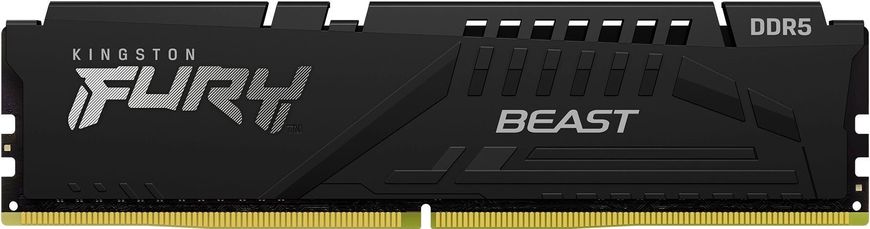Память ПК Kingston DDR5 32GB KIT (16GBx2) 6000 FURY Beast Black KF560C40BBK2-32 фото
