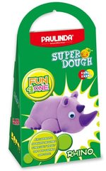 Масса для лепки Paulinda Super Dough Fun4one Носорог (подвижные глаза) PL-1537 фото