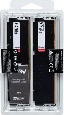 Kingston Память ПК DDR5 32GB KIT (16GBx2) 5600 FURY Beast Black EXPO KF556C36BBEK2-32 фото