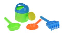 Набор для игры с песком Same Toy с Лейкой (зеленый) 4 ед. HY-1513WUt-3 фото