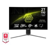 MSI Монитор 27" MAG 27C6PF 2xHDMI, DP, Audio, VA, 180Hz, 0.5ms, sRGB 93%, CURVED, AdaptiveSync, HAS 9S6-3CE14M-008 фото