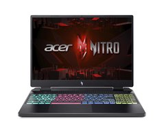 Acer Ноутбук Nitro 16 AN16-41 16" WQXGA IPS, AMD R7-7735HS, 32GB, F1TB, NVD4060-8, Lin, чорний NH.QKCEU.006 фото