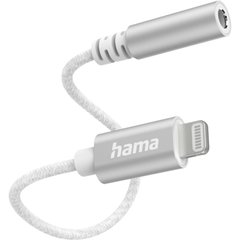 Адаптер Hama Lightning - Jack 3,5 White 00201523 фото