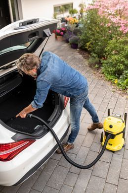 Karcher Пилосос WD 3-18 господарьский, акумуляторний, 17л, 18В, без АКБ и ЗП 1.628-550.0 фото
