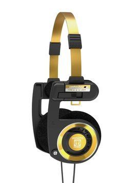 Koss Навушники On-Ear Koss Porta Pro Classic, 3.5 mini-jack, 1.2м, Чорний Золото 193392.101 фото