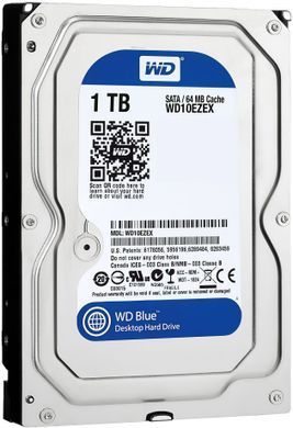 Жесткий диск WD 1TB 3.5" 7200 64MB SATA Blue WD10EZEX фото