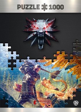 GoodLoot Пазл Witcher: Griffin Fight puzzles 1000 ел. 5908305231233 фото
