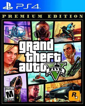 Games Software Grand Theft Auto V Premium Edition [Blu-Ray диск] (PS4) 5026555424271 фото