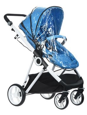 Детская коляска 2в1 Miqilong Mi baby T900 синий T900-U2BL01 фото