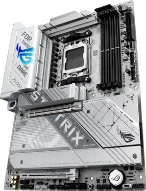 ASUS Материнcкая плата ROG STRIX X870-A GAMING WIFI sAM5 X870 4xDDR5 M.2 HDMI DP WiFi BT ATX 90MB1IF0-M0EAY0 фото
