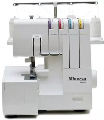 Оверлок MINERVA M840DS , 105Вт, 8 оп., (4, 3-х ниточные швы), белый M840DS фото