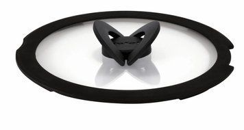 Tefal Кришка Ingenio 28см, скло, силікон, прозоро-чорний L9846753 фото