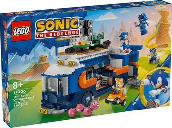 LEGO Конструктор Sonic Sonic та командна вантажівка 77006 фото