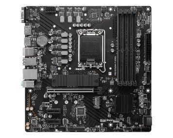 MSI Материнcкая плата PRO B760M-P DDR4 s1700 B760 4xDDR4 M.2 HDMI DP D-Sub mATX 911-7E02-027 фото