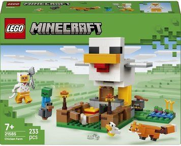 LEGO Конструктор LEGO Minecraft Куряча ферма 21585 фото