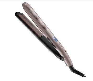 Remington Випрямляч Wet 2 Straight Pro, 52Вт, темп.режимів-10, 140-230С, кераміка, золотий S7970 фото