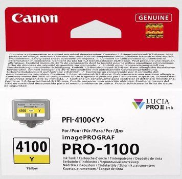 Canon PFI-4100 Y 6780C001 фото