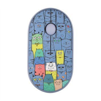 2E Миша MF300 PETS:CATS Silent WL BT, синій 2E-MF300WPETSBL фото