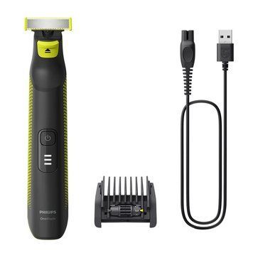 Philips Бритва електр. OneBlade Pro, Li-Ion, сух.+волог., індикатор заряду, чорний QP6506/15 фото
