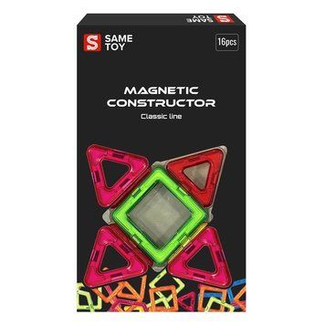 Same Toy Magnetic construction set Same Toy Classic Line, 16pcs MCST-16 фото