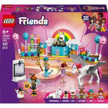 LEGO Конструктор LEGO Friends Костюмована вечірка з єдинорогом і феєю 42661 фото