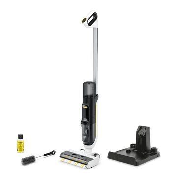 Karcher wireless VC FCV 3, 160W, dust cont -0.45L, water -0.8L, battery operation up to 30min, weihgt-3.7kg, 3in1, white 1.056-122.0 фото
