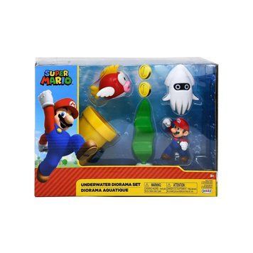 Игровой набор с фигурками SUPER MARIO - ПОДВОДНЫЙ МИР (с аксессуарами) 40016i фото