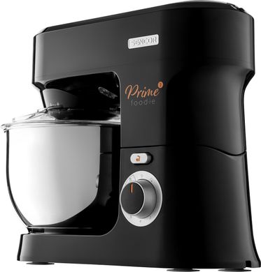 Sencor Кухонная машина 1000Вт, чаша-металл, корпус-пластик, насадок-15, черный STM3761BK фото