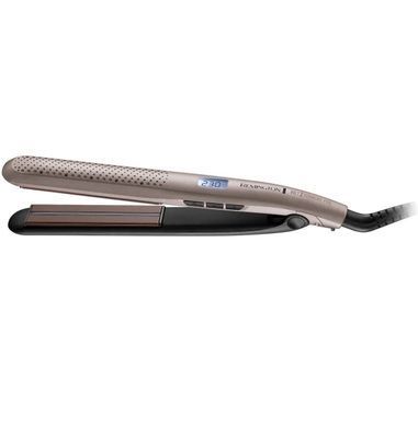 Remington Випрямляч Wet 2 Straight Pro, 52Вт, темп.режимів-10, 140-230С, кераміка, золотий S7970 фото
