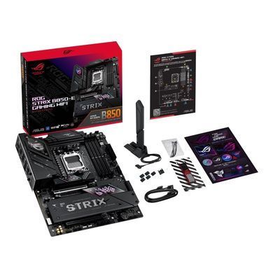 ASUS Материнcька плата ROG STRIX B850-E GAMING WIFI sAM5 B850 4xDDR5 M.2 HDMI DP USB Type-C WiFi BT ATX 90MB1J60-M0EAY0 фото