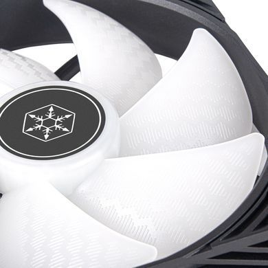 SilverStone Корпусный вентилятор Shark Force SF140B ARGB, 140mm, 2200rpm, 4pin PWM, 4-1 pin ARGB (5V LED), 38.3dBa SST-SF140B-ARGB фото