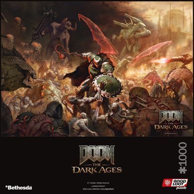 GoodLoot Пазл Doom Dark Ages Slayer`s Rage 1000 ел. 5908305249771 фото