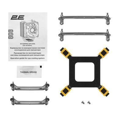 2E Gaming Процессорный кулер Air Cool AC90D4, LGA1851, 1700, 1200, 1366, 115x, AM5, AM4, AM3, AM3+, 4pin PWM, TDP 130W 2E-AC90D4 фото
