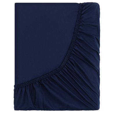 ARDESTO Простирадло на резинці Mix&Match, 180x200+30см, 100% бавовна, сатин, синій