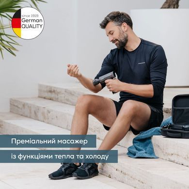 Beurer Масажер Beurer для тіла, літій- іонний акум., вага - 1,035кг, змінний чохол, чорний MG_195_LE фото