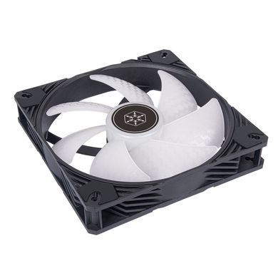 SilverStone Корпусный вентилятор Shark Force SF140B ARGB, 140mm, 2200rpm, 4pin PWM, 4-1 pin ARGB (5V LED), 38.3dBa SST-SF140B-ARGB фото