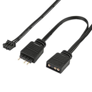 SilverStone Корпусный вентилятор Shark Force SF140B ARGB, 140mm, 2200rpm, 4pin PWM, 4-1 pin ARGB (5V LED), 38.3dBa SST-SF140B-ARGB фото