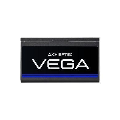 Chieftec Блок живлення Vega (750W), >90%, 80+ Gold, 135мм FDB, 1xMB 24pin(20+4), 2xCPU 8pin(4+4), 3xMolex, 6xSATA, 4xPCIe 8pin(6+2), 1xPCIe GEN5 16pin PPG-750-S фото