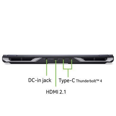 Acer Ноутбук Acer Predator Helios Neo 16 PHN16-73 16" WQXGA IPS, Intel U7-255HX, 32GB, F1TB, NVD5060-8, Lin, чорний NH.QVUEU.00H фото