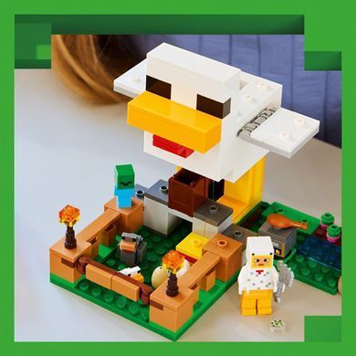 LEGO Конструктор LEGO Minecraft Куряча ферма 21585 фото