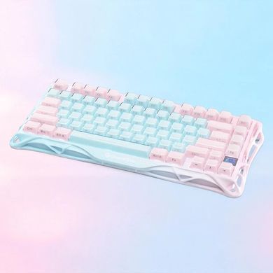 GravaStar Mechanical keyboard GravaStar Mercury K1 Lite 80keys, GravaStar x BSUN Grey, BT/WL/USB, Aurora Mist GSK1LITE_PM_MINT фото