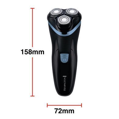 Remington Бритва електр. роторна Style, бритв.головок-3, сух., тример, USB-C, чорно-синій R1000 фото