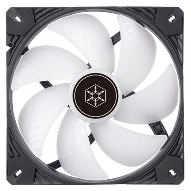 SilverStone Корпусный вентилятор Shark Force SF140B ARGB, 140mm, 2200rpm, 4pin PWM, 4-1 pin ARGB (5V LED), 38.3dBa SST-SF140B-ARGB фото