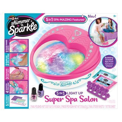 Cra-Z-Art Набір дитячої косметики Cra-Z-Art Light Up Super Spa Salon 5 in 1 65628CRA фото